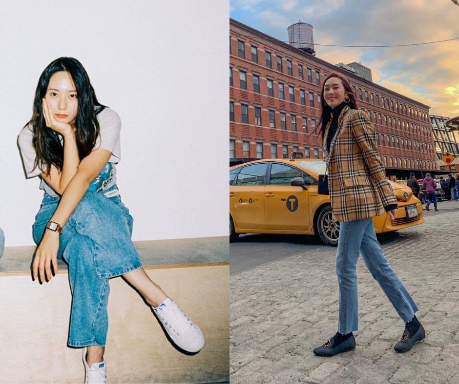 OOTD Jessica dan Krystal. (instagram.com/vousmevoyez / instagram.com/jessica.syj)