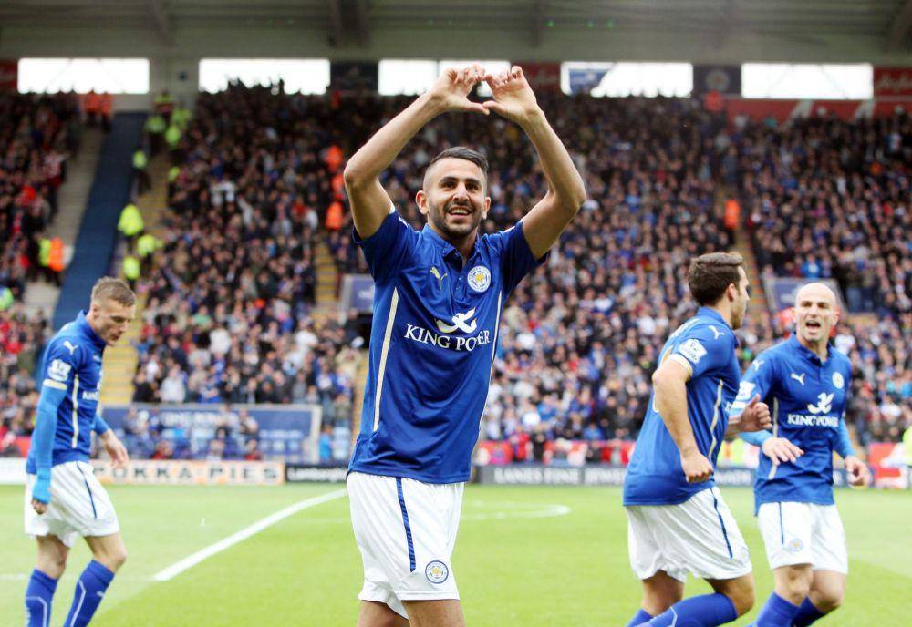 Riyad Mahrez jadi salah satu pemain kunci dibalik bangkitnya Leicester. (mirror.co.uk)