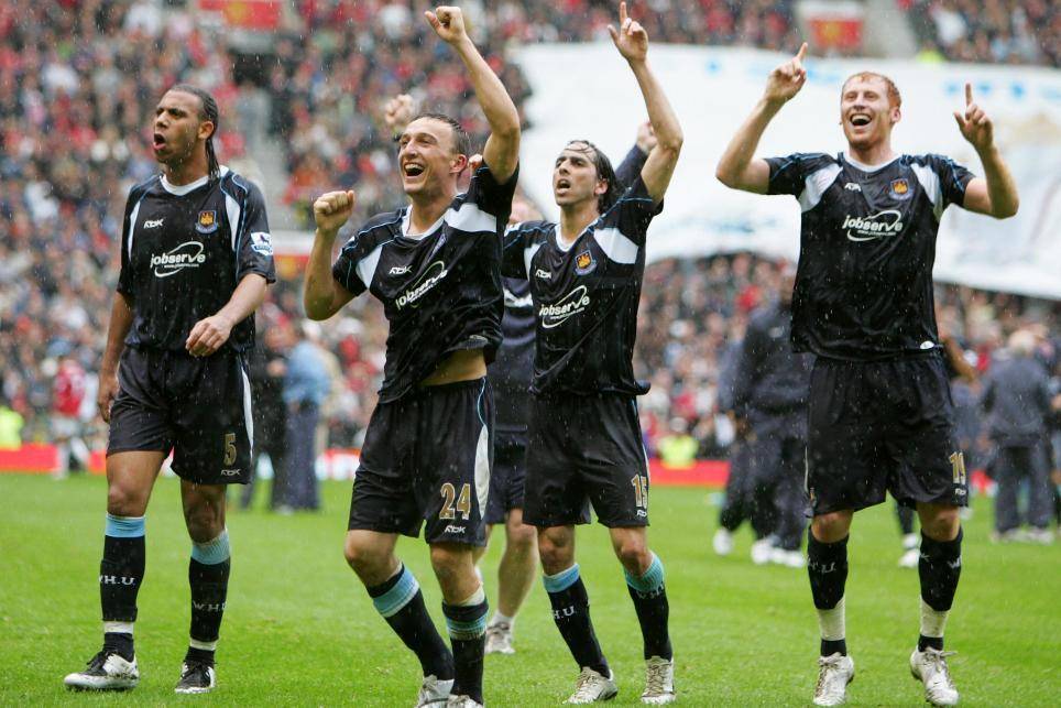 Kemenangan The Hammers di Old Trafford jadi salah satu momen tak terlupakan. (premierleague.com)