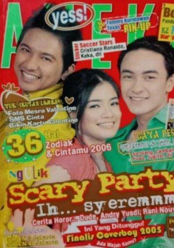 Cover majalah Aneka Yess! (instagram.com/happymemories85)