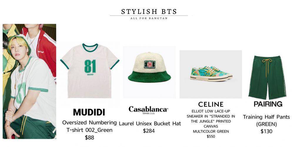 harga outfit J-Hope BTS di MV single 'Butter' (twitter.com/bts_stylish)