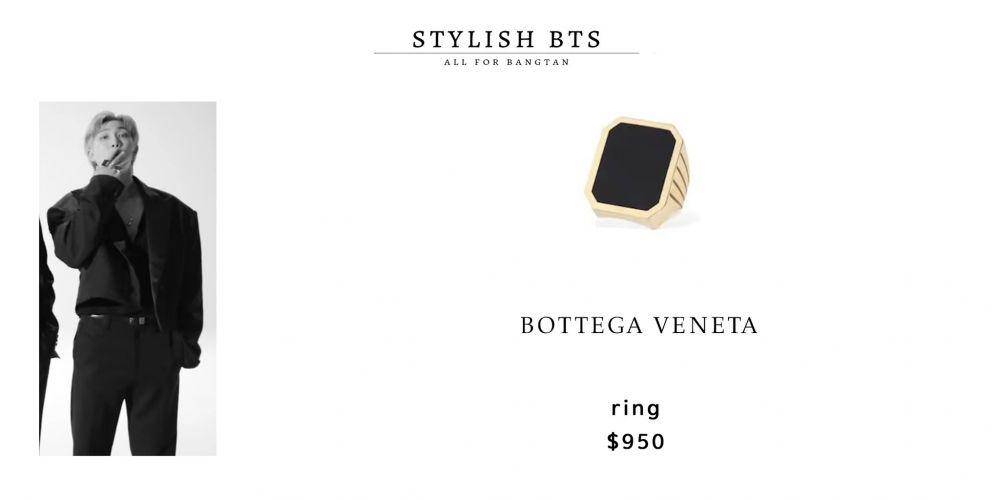 harga outfit RM BTS di MV single 'Butter' (twitter.com/bts_stylish)