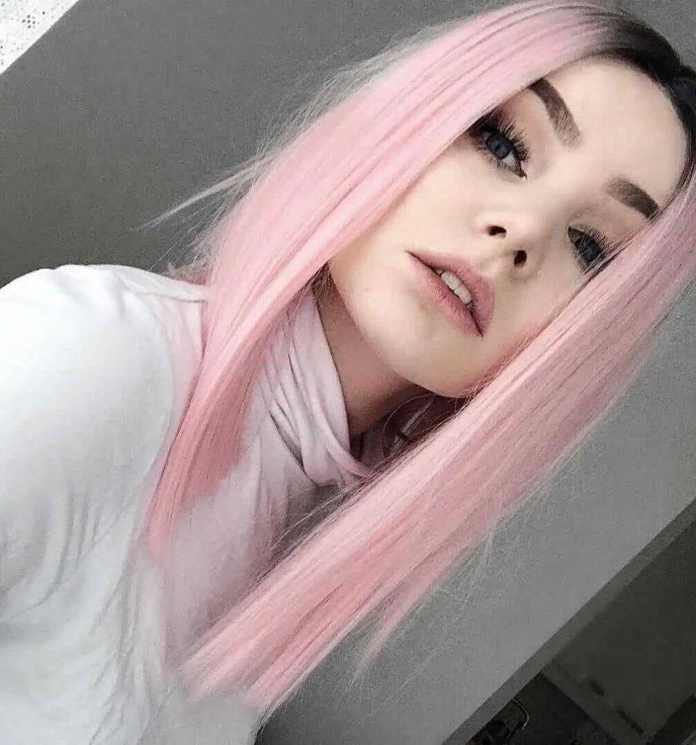 Rambut candy pink (instagram.com/magicalien)