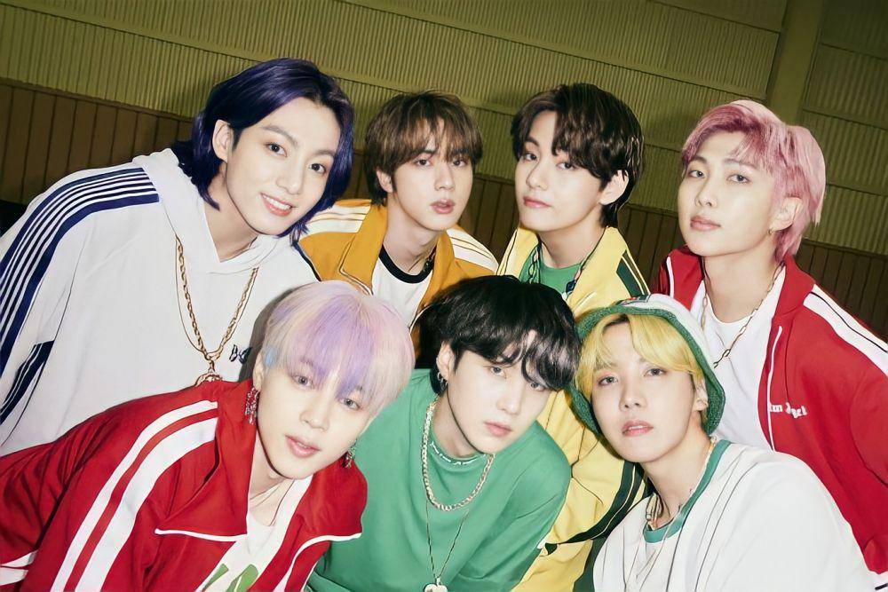 BTS di MV single 'Butter' (twitter.com/amazonmusic)