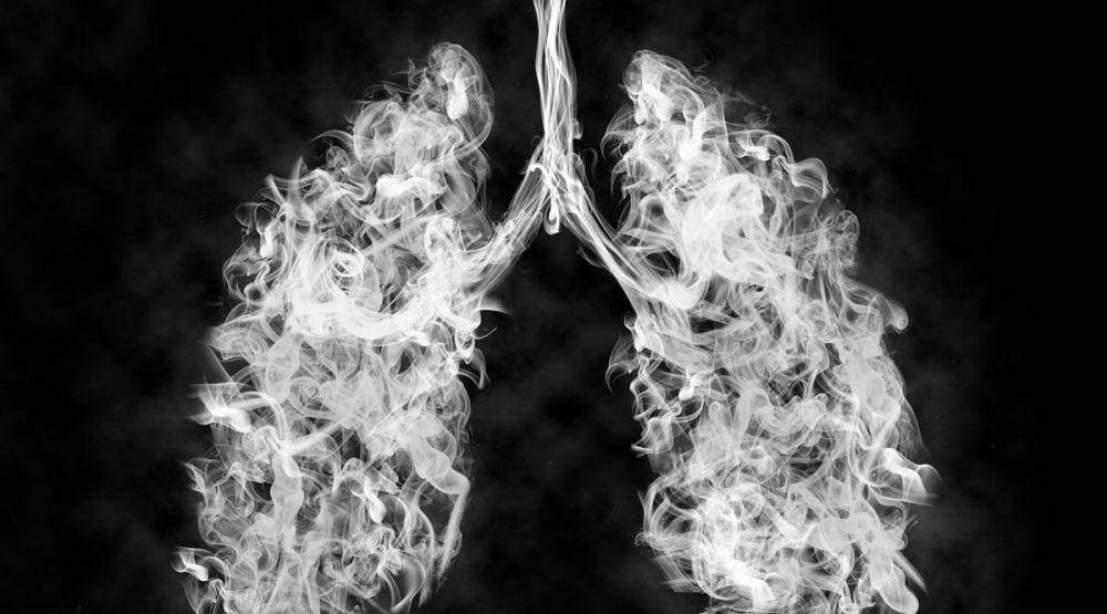 ilustrasi kerusakan paru-paru akibat vaping atau rokok elektrik (aamc.org)