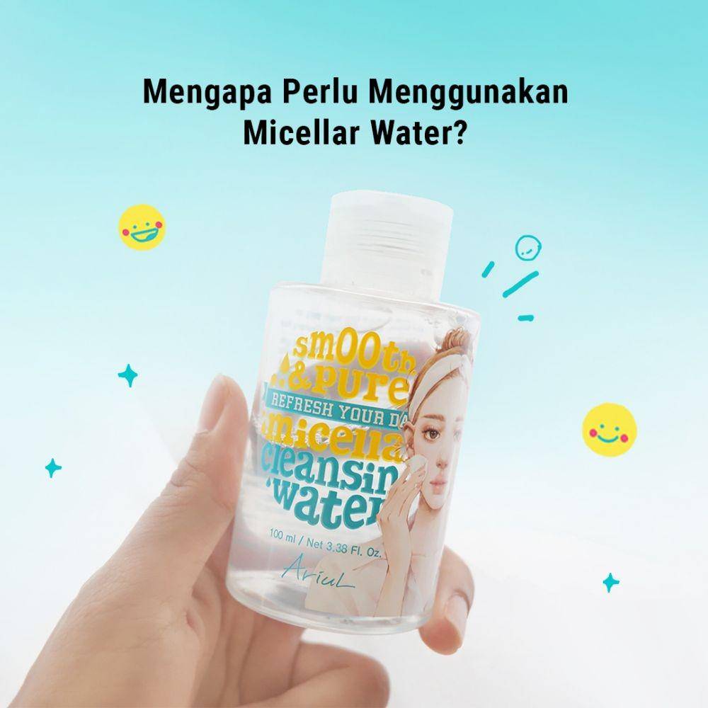 Ariul Smooth and Pure Micellar Water  (instagram.com/ariul_id/)