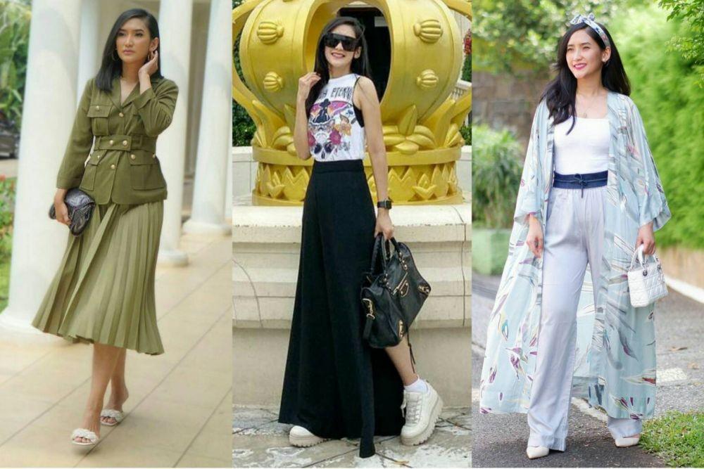 9 OOTD ala Zora Vidyanata, Perpaduan Busana yang Paripurna!