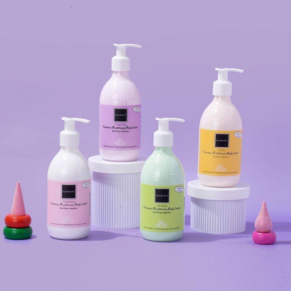 Scarlett Brightening Body Lotion. (instagram.com/scarlett_whitening)