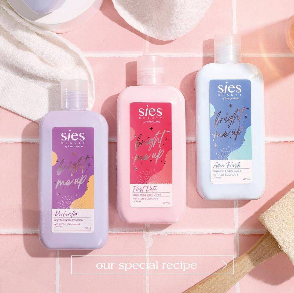 Sies Beauty Bright Me Up- Brightening Body Lotion. (instagram.com/siesbeauty)