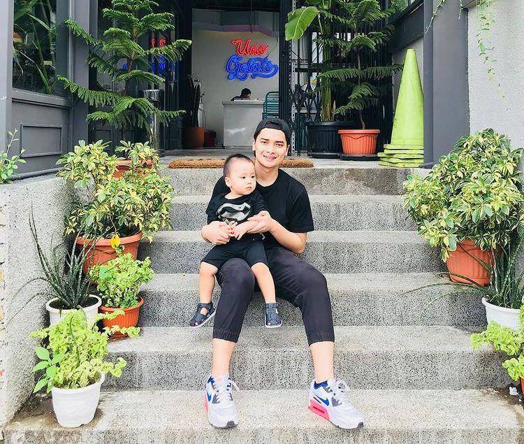 Alvin dan anak (instagram.com/alvin_411)