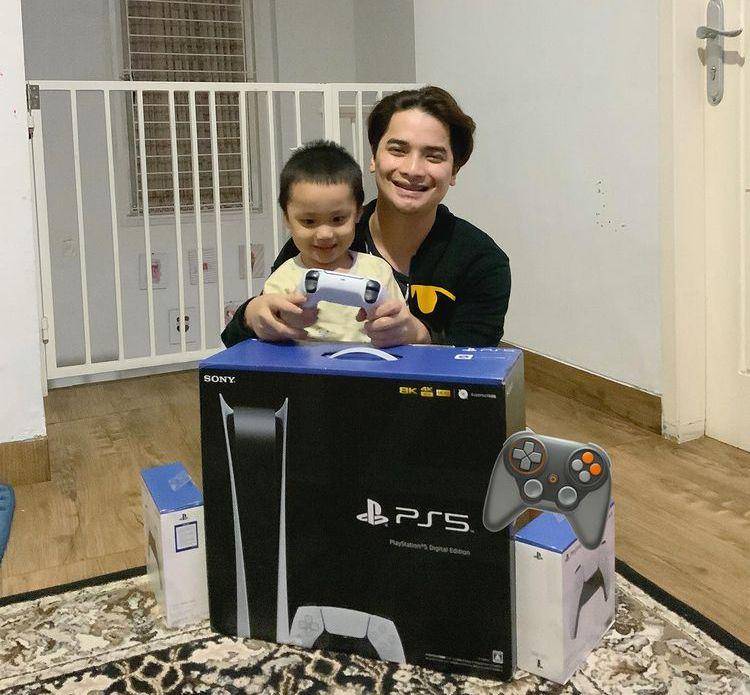Alvin dan anak (instagram.com/alvin_411)