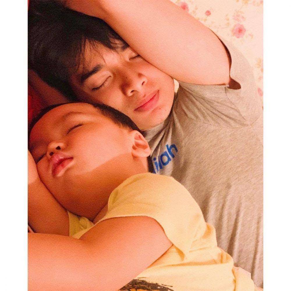 Alvin dan anak (instagram.com/alvin_411)
