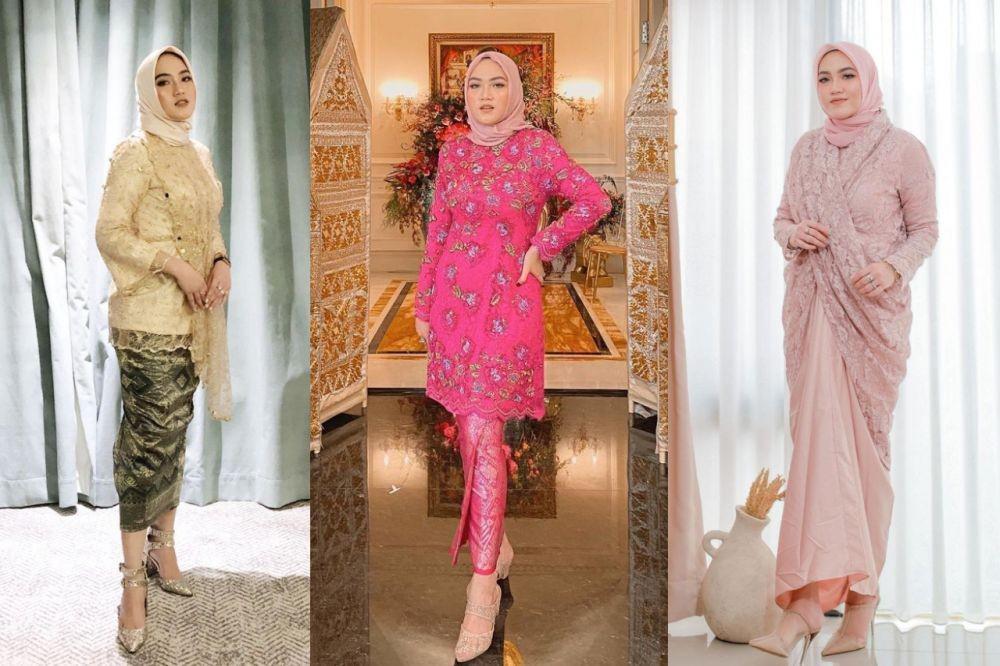 9 Ide Baju Kondangan ala Chacha Thaib, Ada Batik sampai Dress Brokat