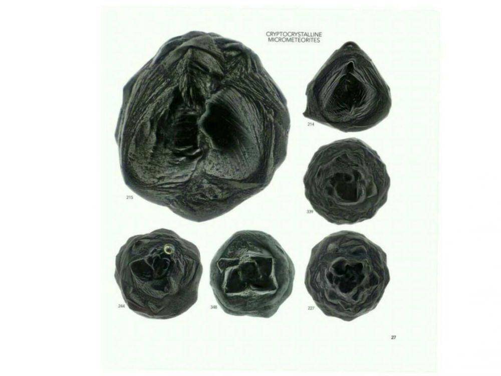 Mikrometeorit Kriptokristalin (dok. Jon Larsen)