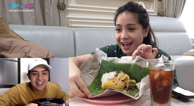 Nagita Slavina ngidam makanan Jepang (dok. youtube.com/Rans Entertainment)