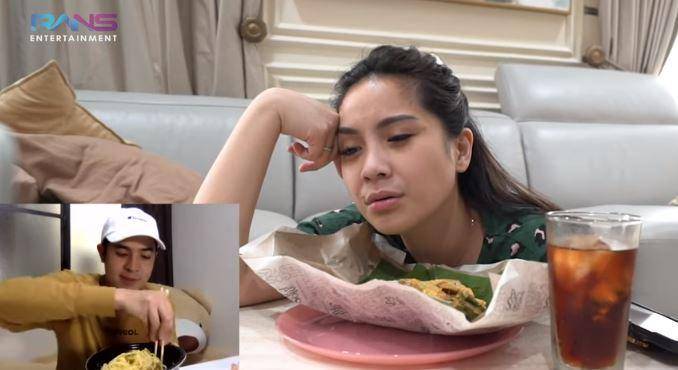 Nagita Slavina ngidam makanan Jepang (dok. youtube.com/Rans Entertainment)