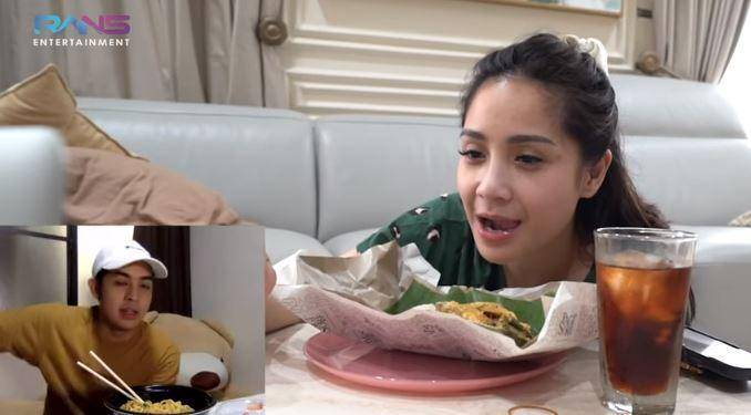 Nagita Slavina ngidam makanan Jepang (dok. youtube.com/Rans Entertainment)