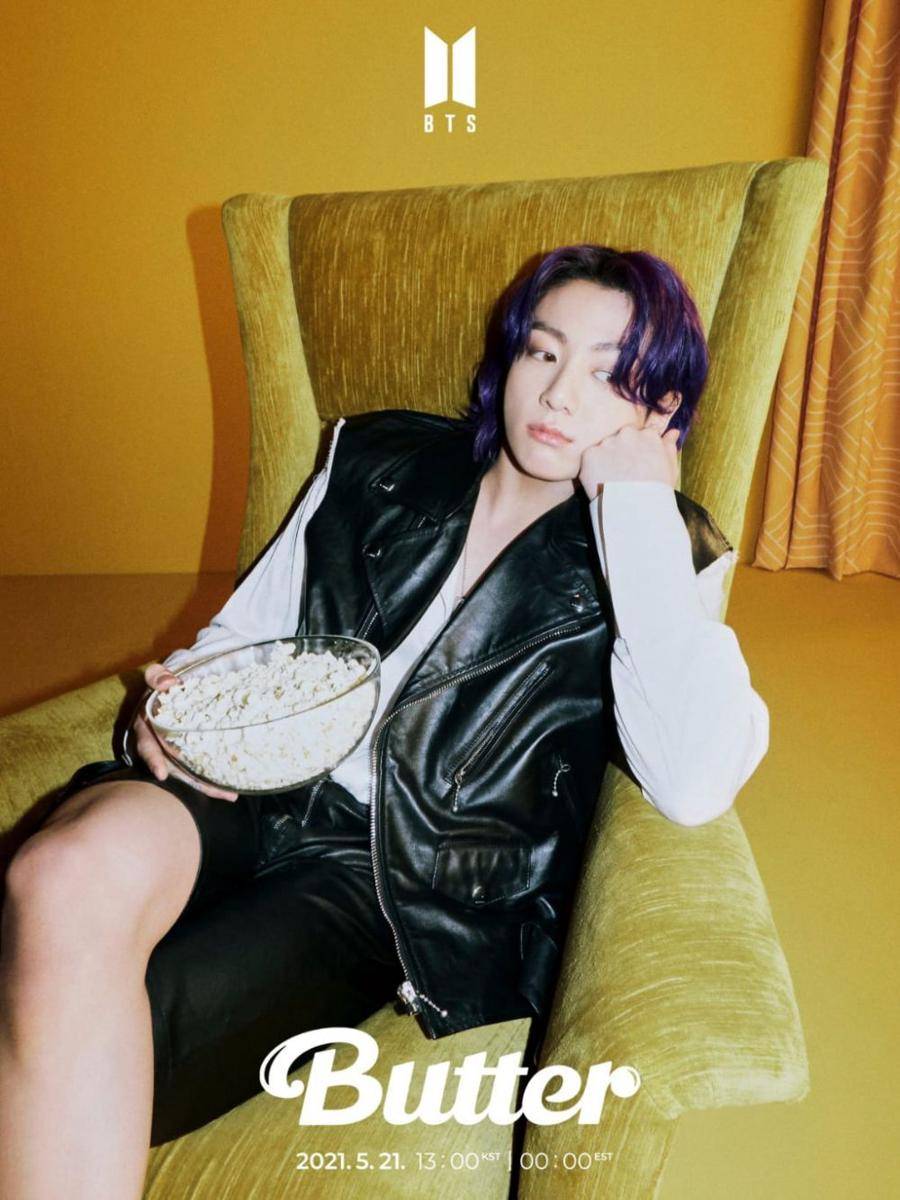 foto teaser Jungkook untuk comeback lewat single Butter (twitter.com/BTS_twt)