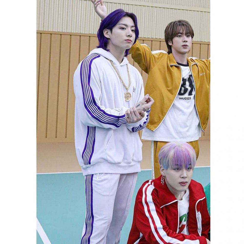 Jungkook saat syuting MV Butter (facebook.com/bangtan.official)