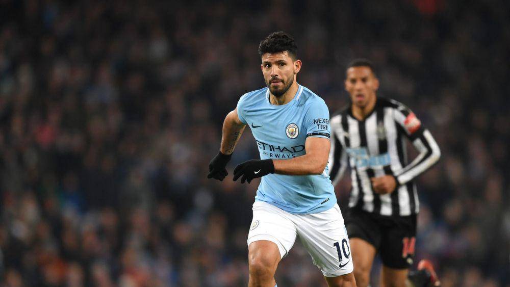 Sergio Aguero di Manchester City (skysports.com)