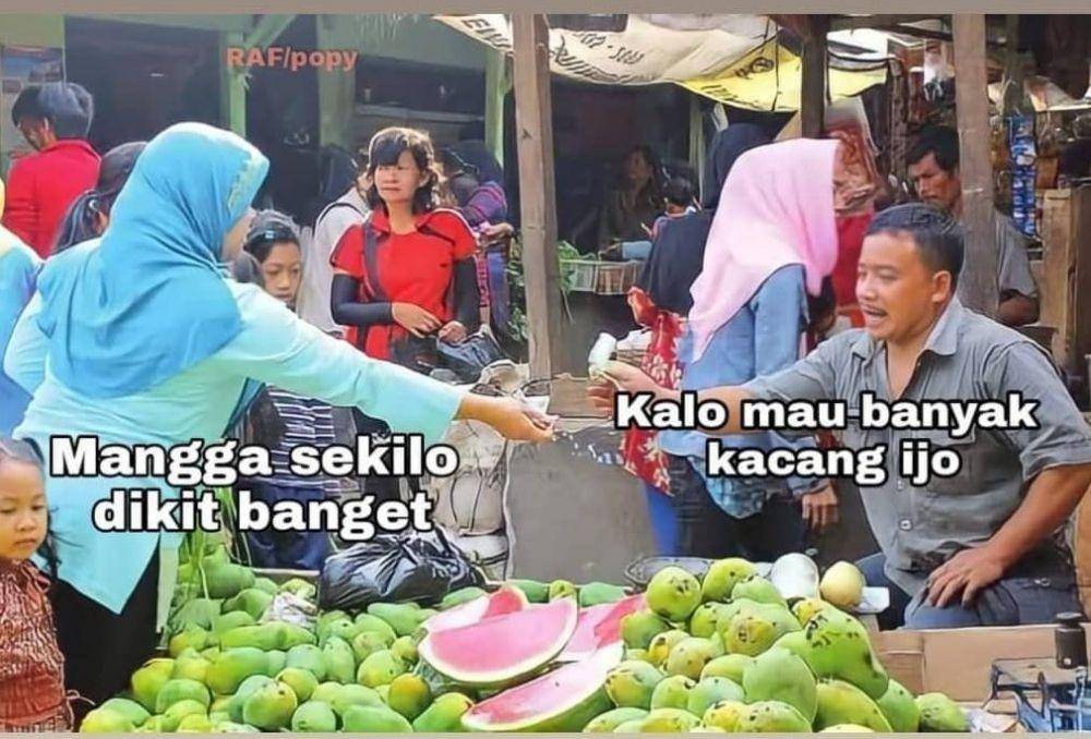 kelakuan tukang buah (twitter.com/txtdarioffstore)