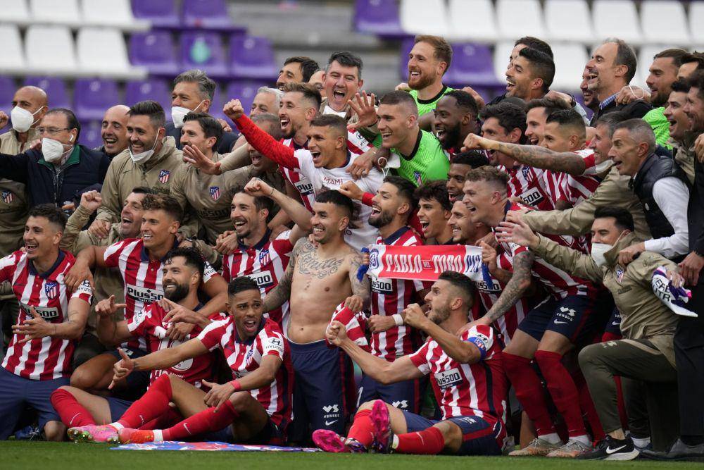 potret Atletico Madrid menjuarai LaLiga pada musim 2020/2021(marca.com)