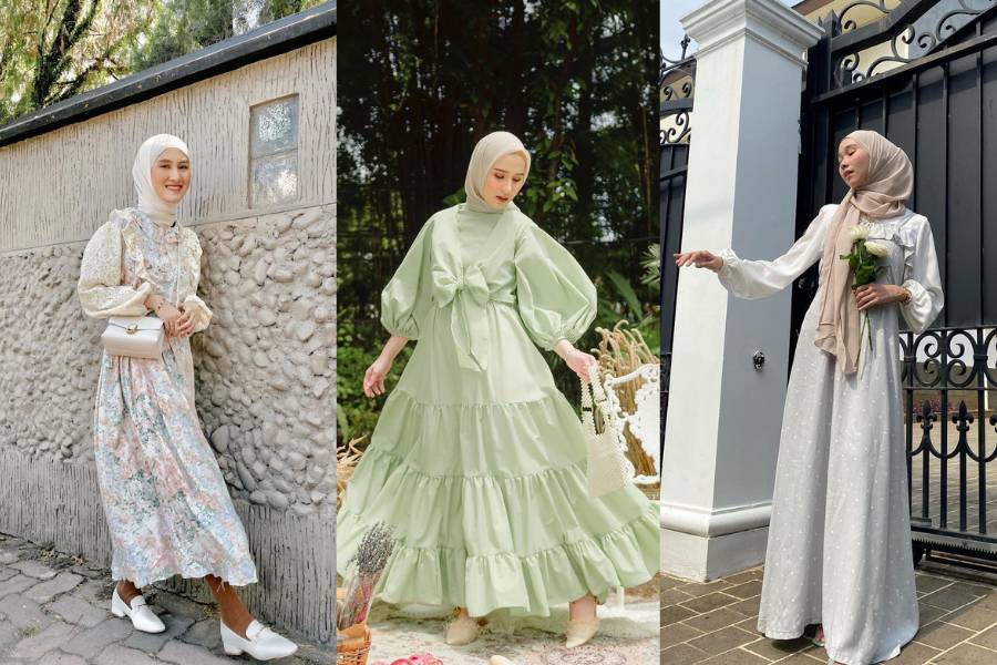 Korean dress ala hijabers (Berbagai sumber)