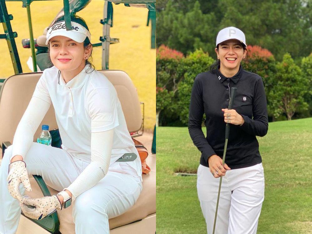 9 Potret Citra Anidya Saat Main Golf, Bikin Chef Juna Jatuh Hati!