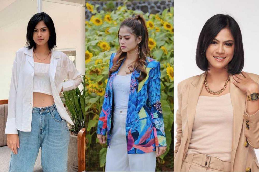 10 Inspirasi OOTD Pakai Blazer ala Hana Saraswati, Berkelas dan Elegan