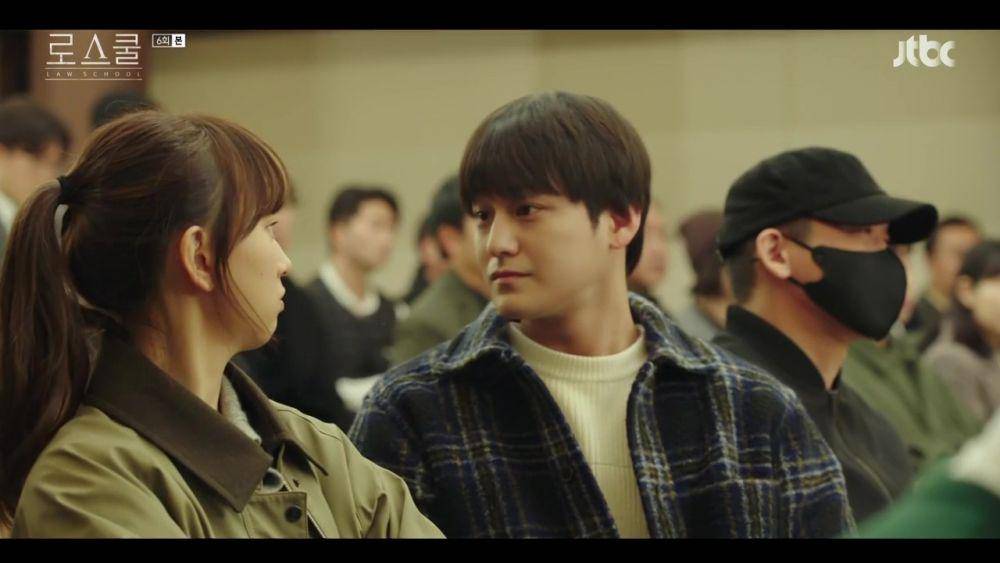 Kim Bum dan Ryu Hye Young di Law School (dok. JTBC/Law School)
