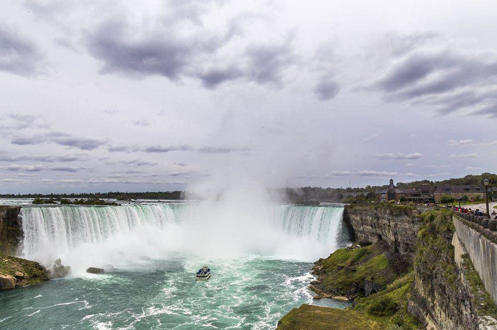 Air terjun Niagara di Amerika. (pexels.com/Pixabay)