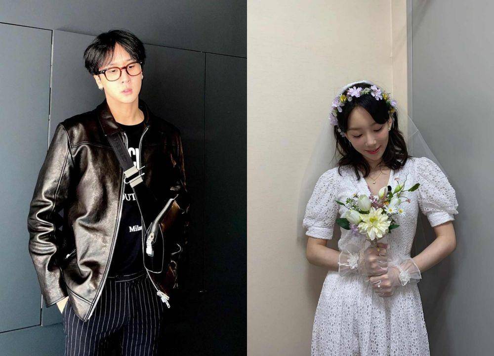 RAVI dan Taeyeon SNSD. (Instagram.com/ravithrcrackkidsz/ | Instagram.com/taeyeon_ss/)