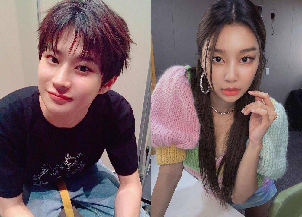 Marco eks UNB dan Hyebin MOMOLAND. (Instagram.com/official_un_b/ | Instagram.com/hyebinmm/)