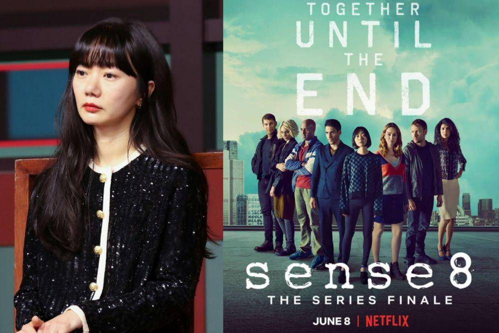 Bae Doona (instagram.com/doonabae) I poster serial Sense 8 (instagram.com/sense8)