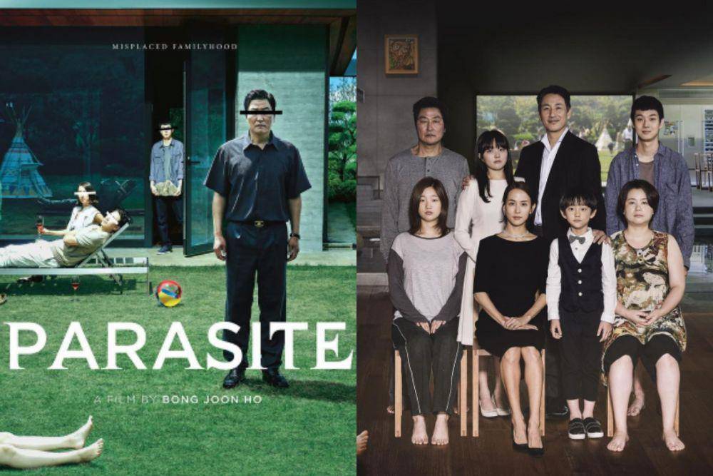 poster dan para pemain film Parasite (instagram.com/neonrated)