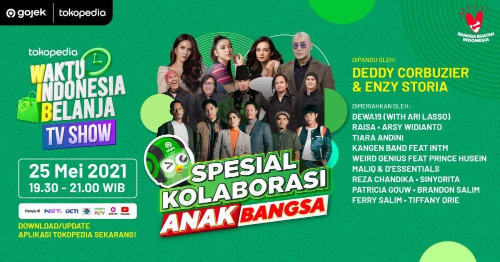 WIB TV Show Spesial Kolaborasi Anak Bangsa (Dok. Tokopedia)