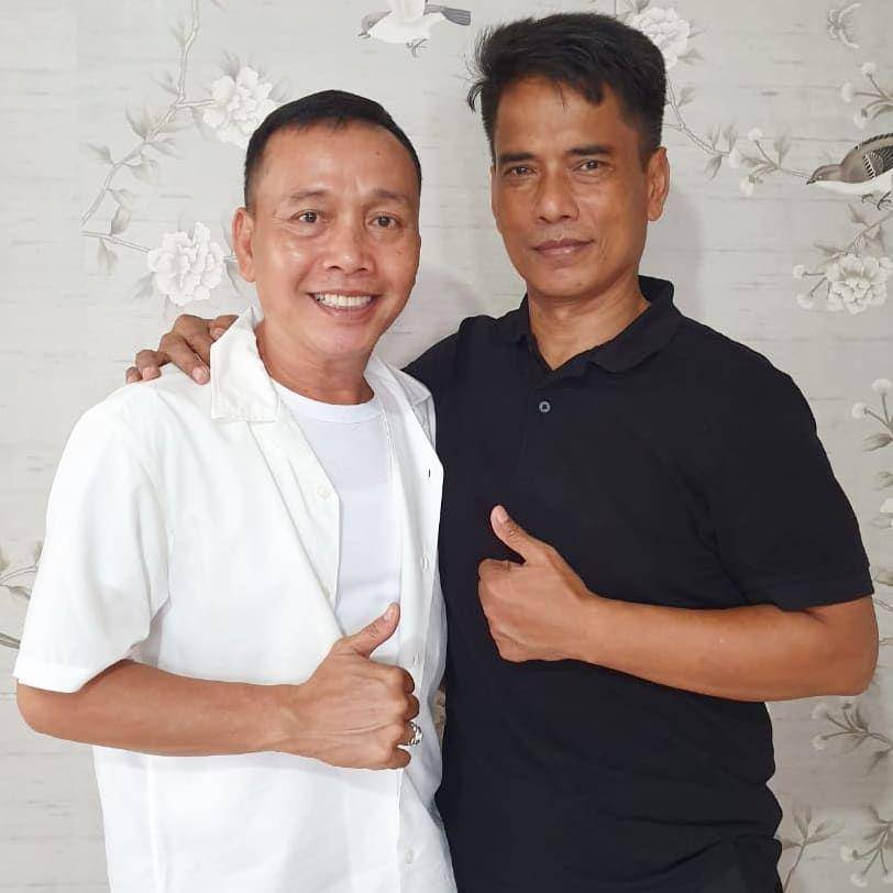 Ayah Rozak dan ayah Kejora foto bersama. (Instagram.com/ayah_kejora)