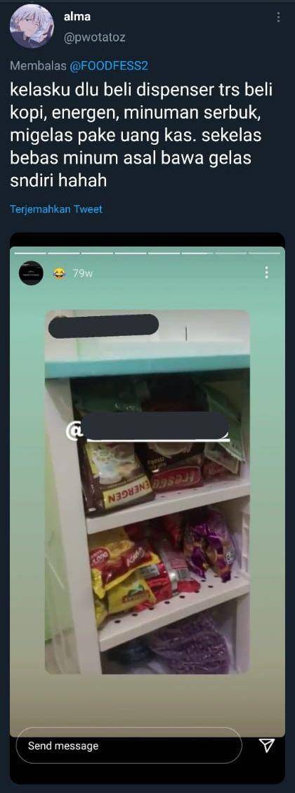 Jualan di kelas (twitter.com/pwotatoz)