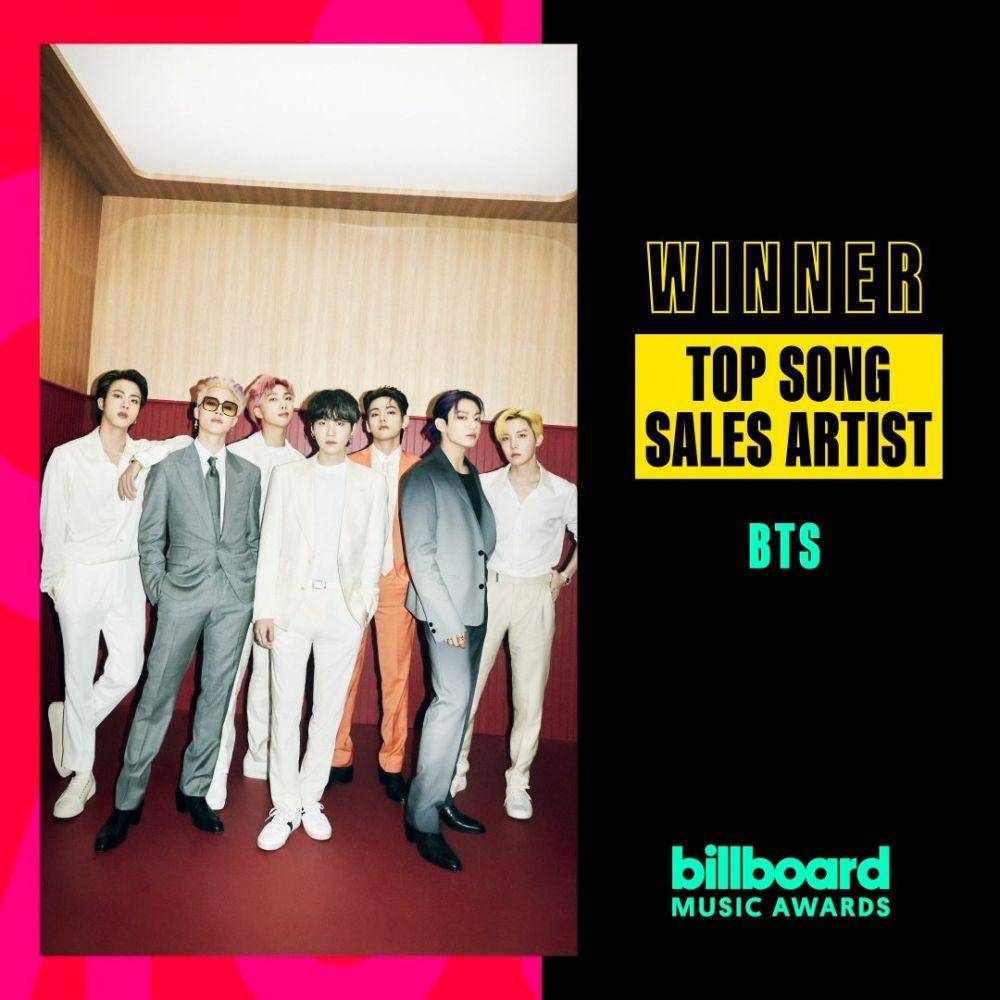 BTS di BMAs 2021 (twitter.com/BBMAs)