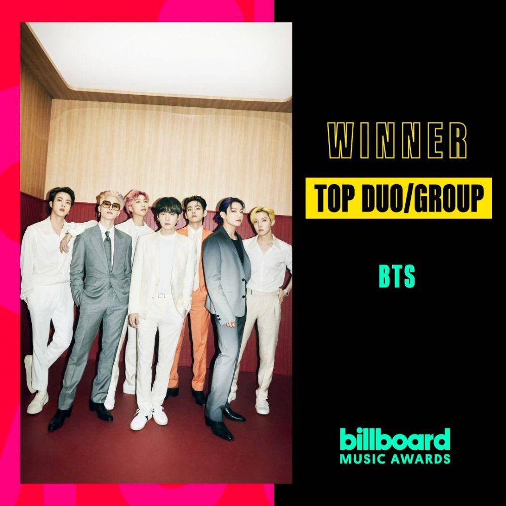 BTS di BMAs 2021 (twitter.com/BBMAs)