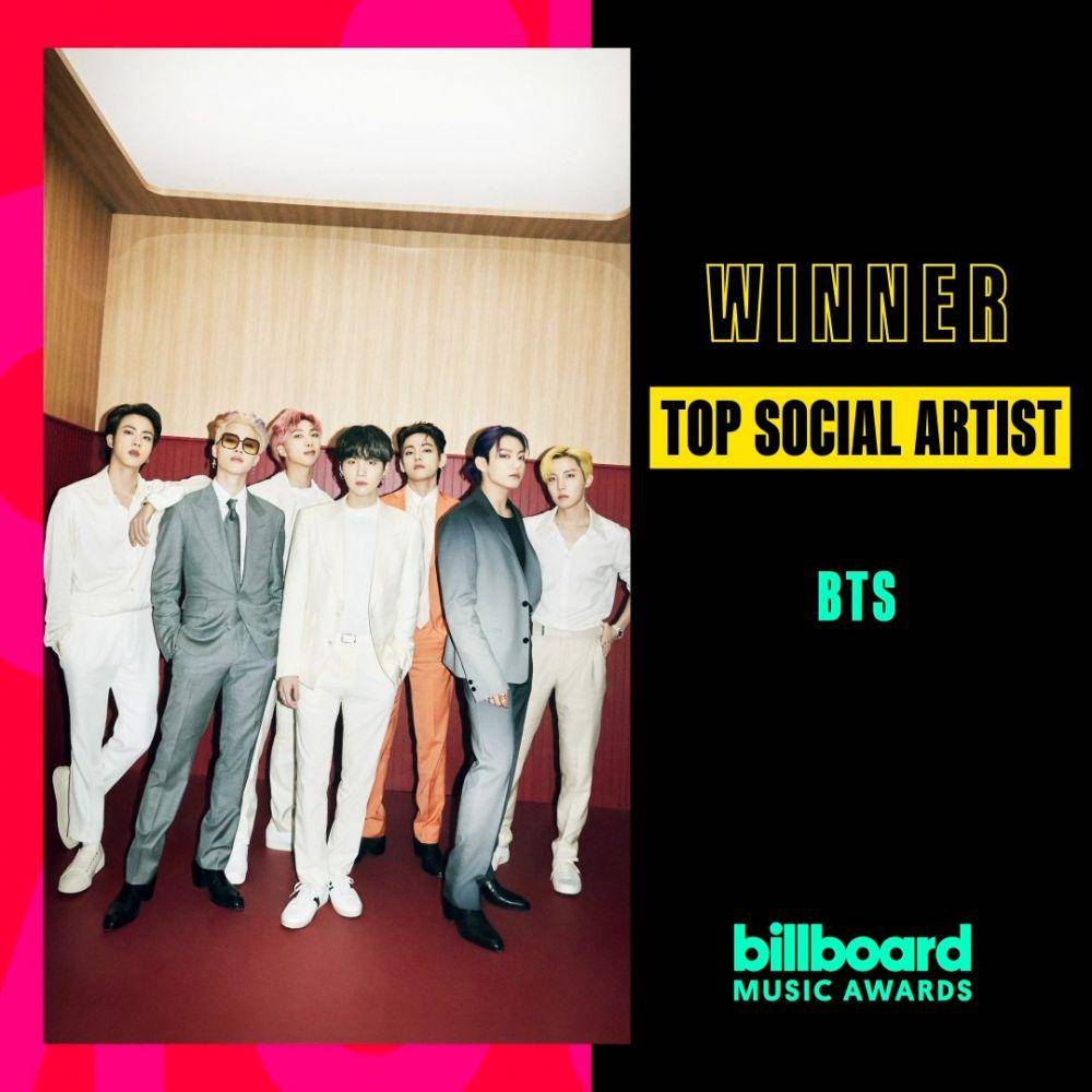 BTS di BMAs 2021 (twitter.com/BBMAs)