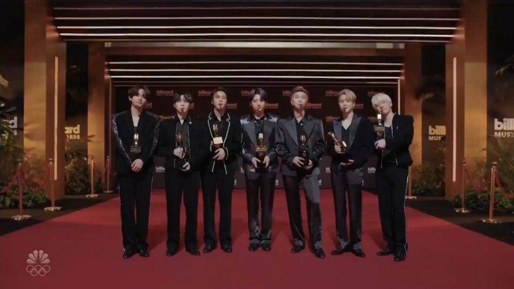 BTS di BMAs 2021 (twitter.com/BBMAs)