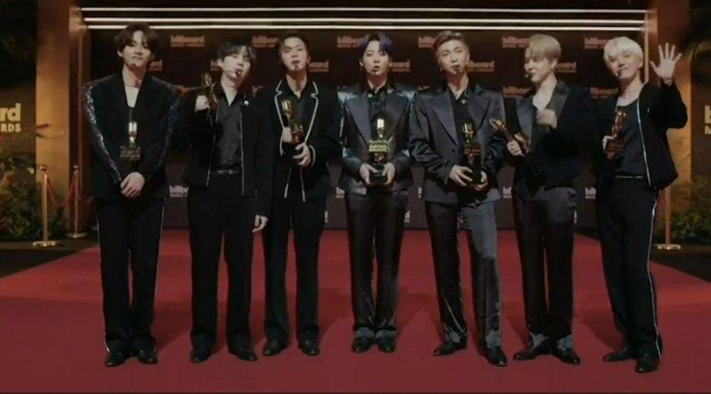 BTS di BMAs 2021 (twitter.com/BBMAs)