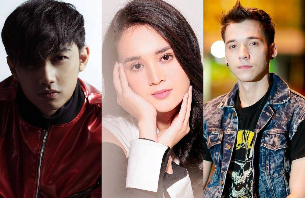 Michelle Ziudith dan aktor yang pernah berperan menjadi pasangannya. (instagram.com/hitocaesar | instagram.com/michelleziu | instagram.com/stefannwilliam)