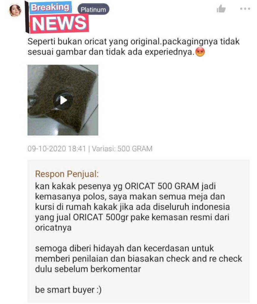 penilaian marketplace original (twiiter.com/txtdarionlshop)