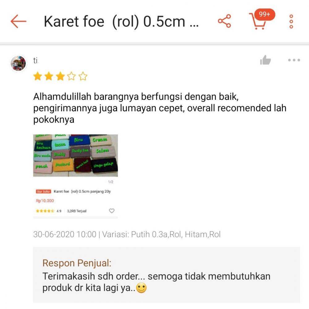 penilaian marketplace shoppe (twitter.com/txtdarionlshop)