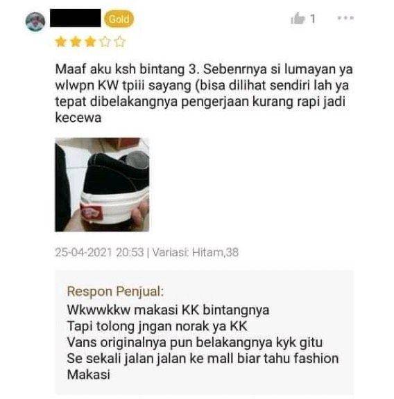 penilaian marketplace shopee (twitter.com/txtdarionlshop)