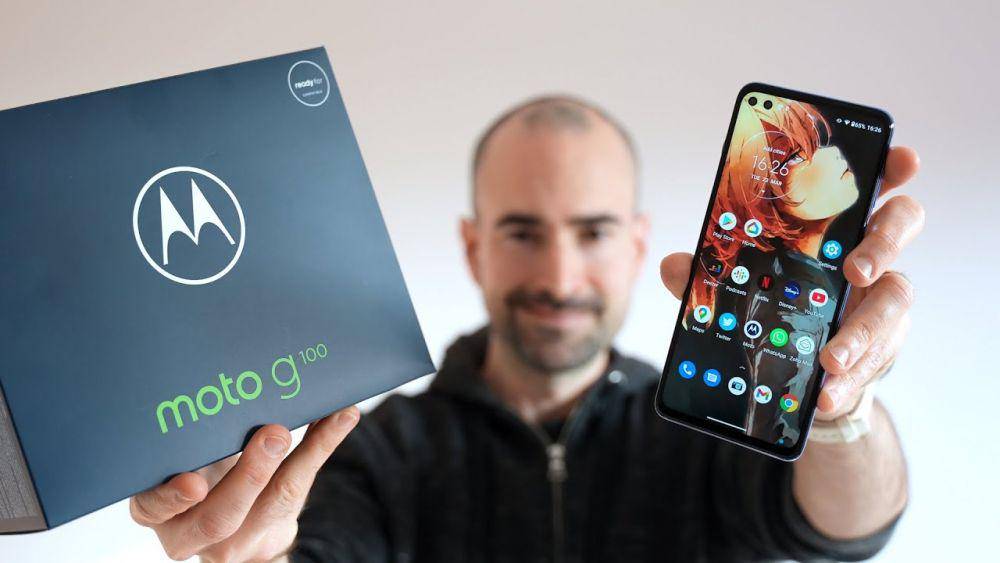 Motorola Moto G100 (youtube.com/Tech Spurt)