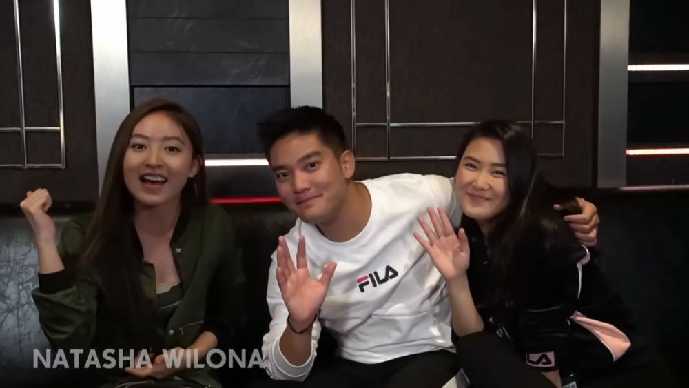 Natasha Wilona bersama Boy William dan Karen Vendela (youtube.com/Natasha Wilona)