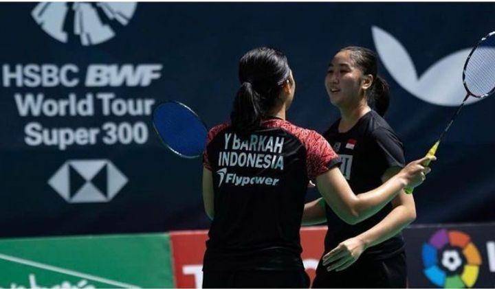 Yulfira Barkah dan Febby Valencia Dwijayanti menangkan medali emas di Spain Master 2021 (Instagram @Yulfirabarkah)